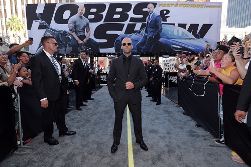 Universal Pictures presents the World Premiere of FAST & FURIOUS PRESENTS: HOBBS & SHAW, Hollywood, CA, USA - 13 July 2019